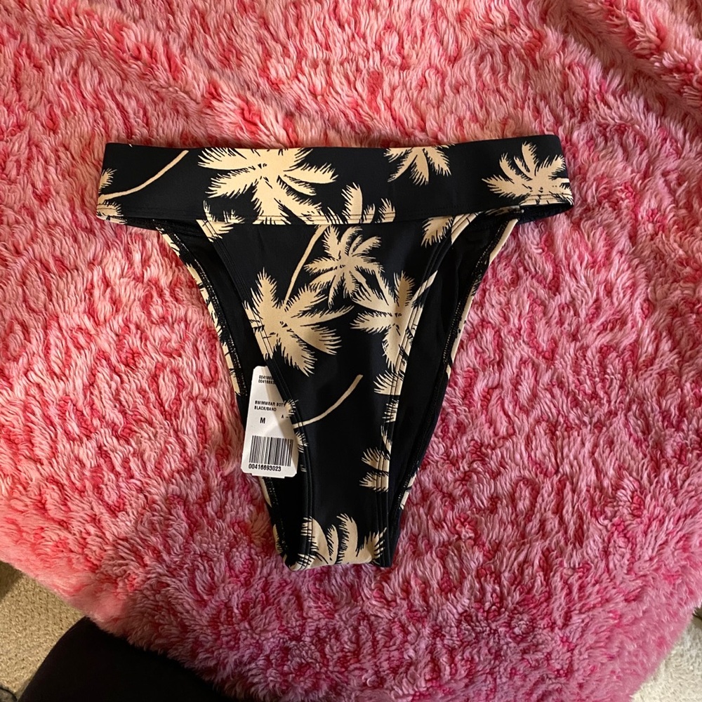Tropical Print Bikini Bottoms NWT